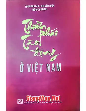 Ảnh bìa của Thiền phái Tào động ở Việt Nam