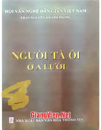 Ảnh bìa của Người Tà Ôi ở A Lưới