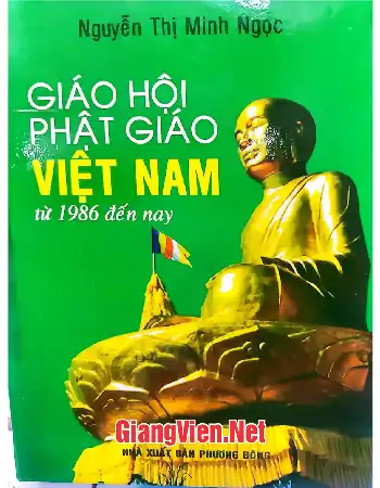 Ảnh bìa của Giáo hội Phật giáo Việt Nam từ 1986 đến nay