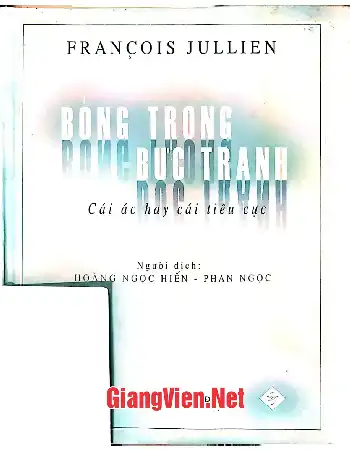 Ảnh bìa của Bóng trong bức tranh: cái ác hay cái tiêu cực
