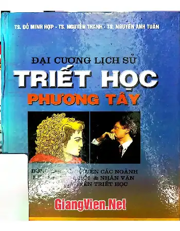 Ảnh bìa của Đại cương lịch sử triết học Phương Tây