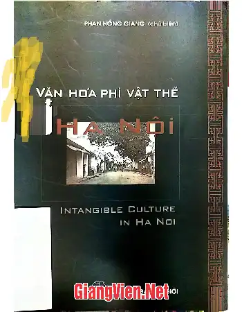 Ảnh bìa của Văn hóa phi vật thể ở Hà Nội