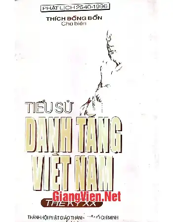 Ảnh bìa của Tiểu sử danh tăng Việt Nam, tập I