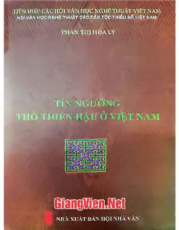 Ảnh bìa của Tín ngưỡng thờ Thiên Hậu ở Việt Nam