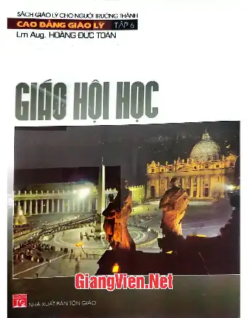 Ảnh bìa của Cao đẳng giáo lý - Tập 6 Giáo hội học