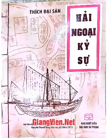 Ảnh bìa của Hải ngoại kỷ sự