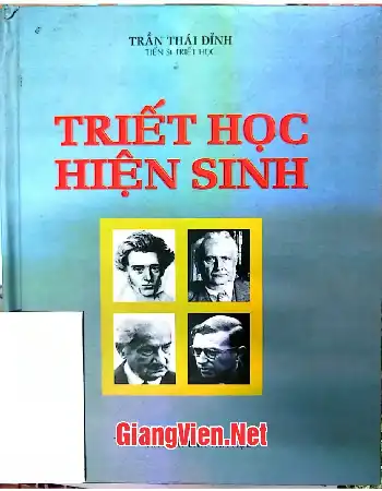 Ảnh bìa của Triết học hiện sinh