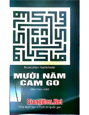 Ảnh bìa của Mười năm cam go