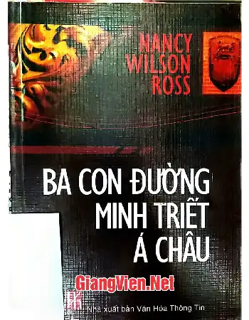 Ảnh bìa của Ba con đường minh triết á châu