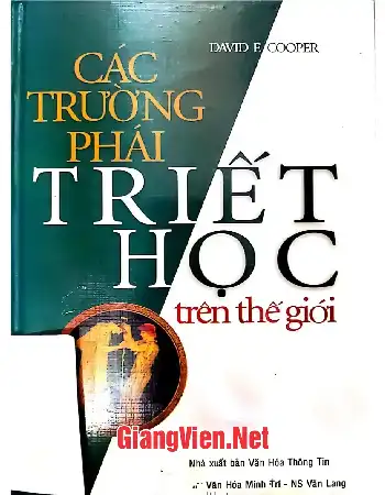 Ảnh bìa của Các trường phái triết học trên thế giới