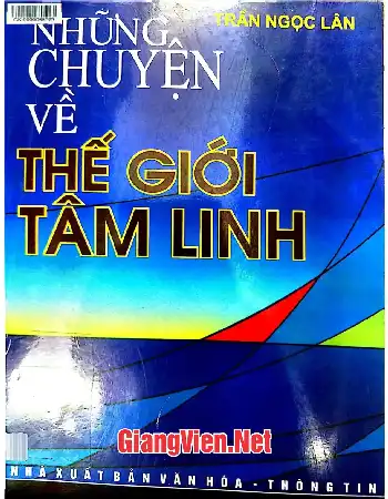 Ảnh bìa của Những câu chuyện về thế giới tâm linh
