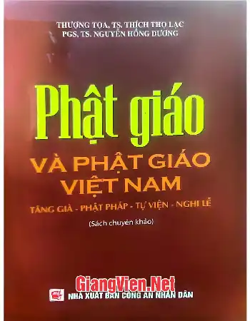 Ảnh bìa của Phật giáo và Phật giáo Việt Nam tăng già, phật pháp, tu viện, nghi lễ