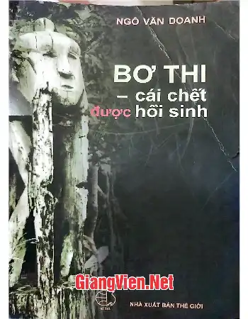 Ảnh bìa của Bơthi cái chết được hồi sinh Lễ bỏ mả  nhà mồ Bắc Tây Nguyên