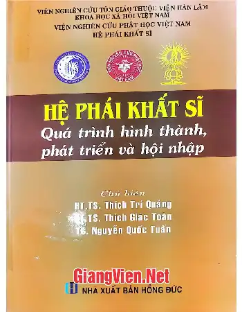 Ảnh bìa của Hệ phái khất sĩ quá trình hình thành và phát triển