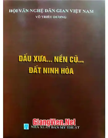 Ảnh bìa của Dấu xưa nền cũ đất Ninh Hòa