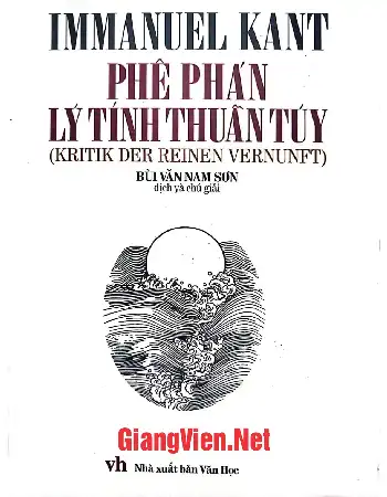 Ảnh bìa của Phê phán lý tính thuần tuý