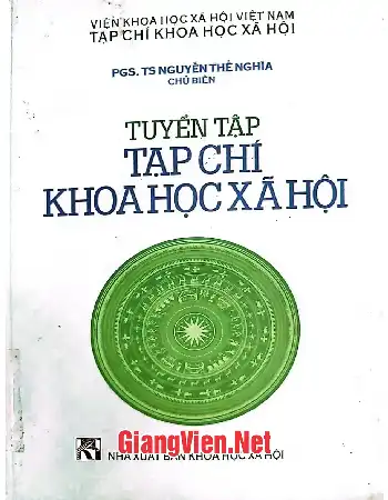 Ảnh bìa của Tuyển tập Tạp chí khoa học xã hội