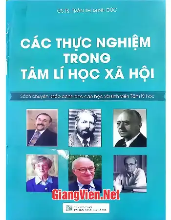Ảnh bìa của Các thực nghiệm trong tâm lý học xã hội  dành cho cao học và sinh viên Tâm lý học