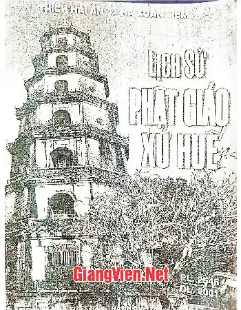 Ảnh bìa của Lịch sử Phật giáo xứ Huế