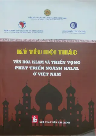 Ảnh bìa của Kỷ yếu Hội thảo khoa học Văn hóa Islam và triển vọng phát triển nghành Halal ở Việt Nam
