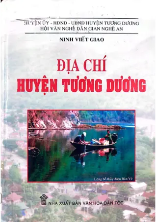 Ảnh bìa của Địa chí huyện Tương Dương