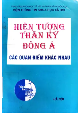 Ảnh bìa của Hiện tượng thần kỳ Đông Á các quan điểm khác nhau
