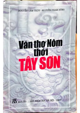 Ảnh bìa của Văn thơ nôm thời Tây Sơn