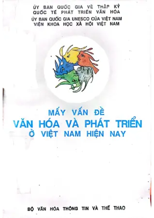 Ảnh bìa của Mấy vấn đề văn hóa và phát triển ở Việt Nam hiện nay