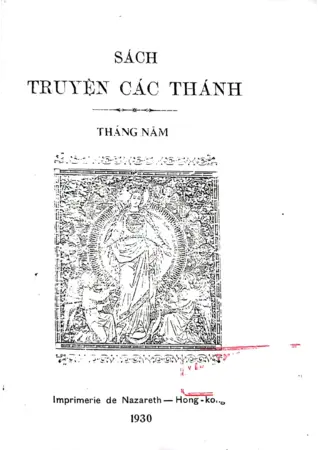 Ảnh bìa của Sách truyện các thánh quyển 5 tháng 5