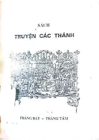 Ảnh bìa của Truyện các Thánh quyển 7 và 8