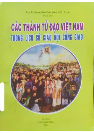 Ảnh bìa của Các thánh tử đạo Việt Nam trong lịch sử Giáo hội Công giáo