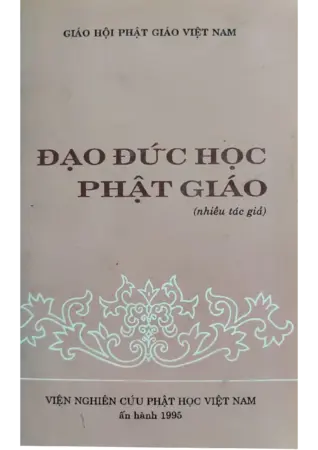 Ảnh bìa của Đạo đức học phật giáo Nhiều tác giả
