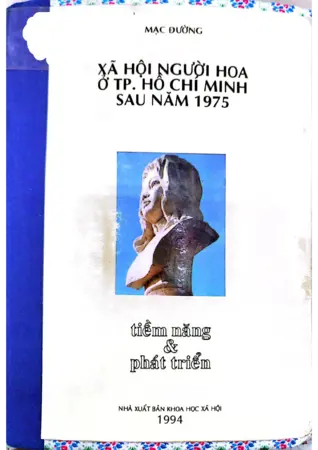 Ảnh bìa của Xã hội người Hoa ở TP. Hồ Chí Minh sau năm 1975