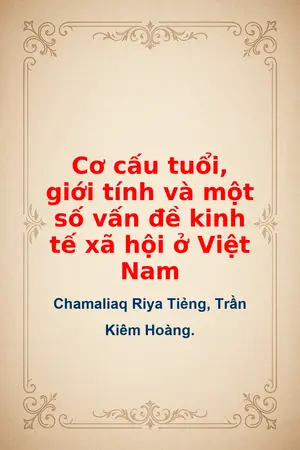 Ảnh bìa của Cơ cấu tuổi giới tính và một số vấn đề kinh tế xã hội ở Việt Nam