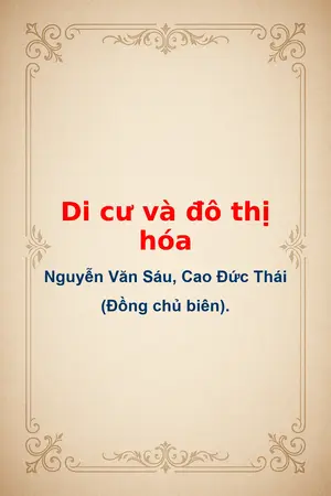 Ảnh bìa của Di cư và đô thị hóa