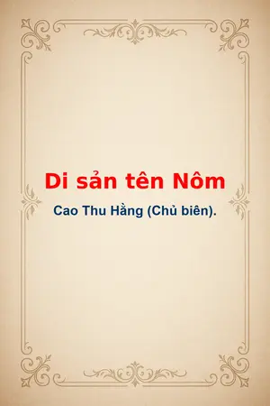 Ảnh bìa của Di sản tên Nôm