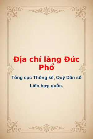 Ảnh bìa của Địa chí làng Đức Phổ