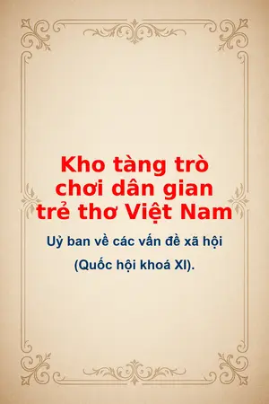 Ảnh bìa của Kho tàng trò chơi dân gian trẻ thơ Việt Nam
