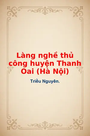Ảnh bìa của Làng nghề thủ công huyện Thanh Oai Hà Nội