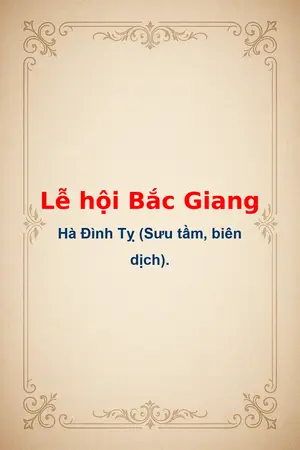 Ảnh bìa của Lễ hội Bắc Giang