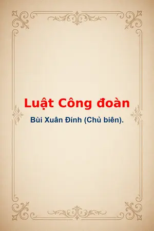 Ảnh bìa của Luật Công đoàn
