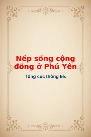 Ảnh bìa của Nếp sống cộng đồng ở Phú Yên