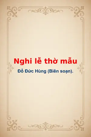 Ảnh bìa của Nghi lễ thờ mẫu