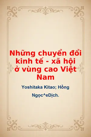 Ảnh bìa của Những chuyển đổi kinh tế xã hội ở vùng cao Việt Nam