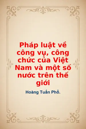 Ảnh bìa của Pháp luật về công vụ công chức của Việt Nam và một số nước trên thế giới