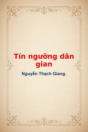 Ảnh bìa của Tín ngưỡng dân gian