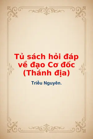 Ảnh bìa của Tủ sách hỏi đáp về đạo Cơ đốc Thánh địa