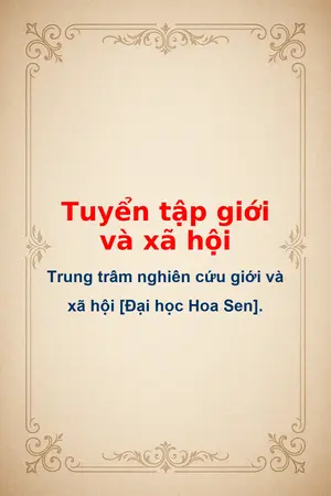 Ảnh bìa của Tuyển tập giới và xã hội