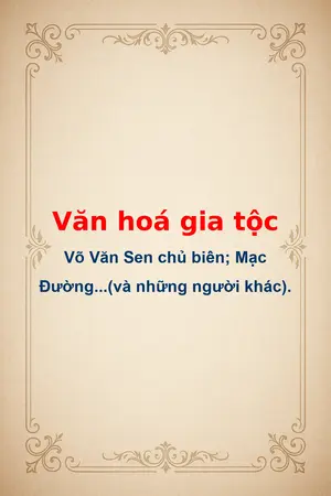 Ảnh bìa của Văn hoá gia tộc