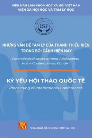 Ảnh bìa của Kỷ yếu Hội thảo Những vấn đề tâm lý của thanh thiếu niên trong bối cảnh hiện nay